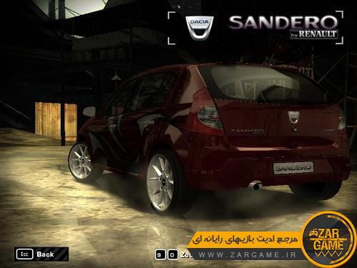 دانلود خودروی رنو ساندرو (Renault Sandero) برای بازی NFS Most Wanted