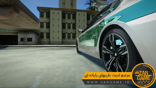 دانلود ماشین BMW M6 پلیس تهران بزرگ برای بازی (GTA 5 (San Andreas