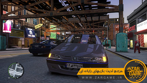 دانلود ماشین پژو پارس برای بازی GTA IV
