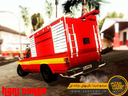 دانلود ماشین نیسان آتش نشانی برای بازی (GTA 5 (San Andreas