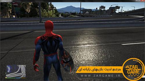 دانلود اسکین مرد عنکبوتی برای بازی GTA V