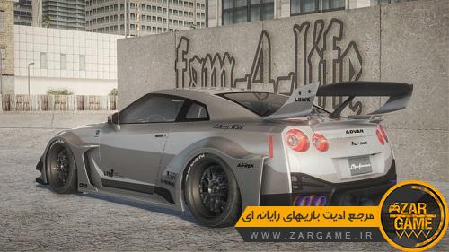 دانلود خودروی Nissan GTR R35 LB Silhouette Works برای بازی GTA5