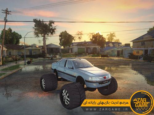 دانلود ماشین پژو پارس مانستر برای بازی GTA San Andreas