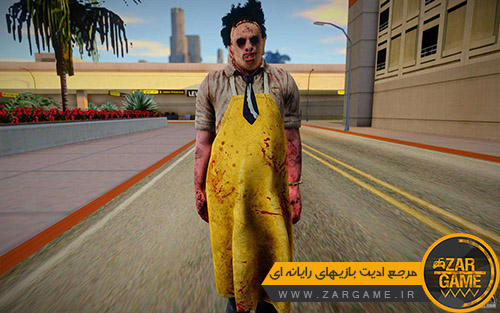 دانلود اسکین شخصیت صورت چرمی برای بازی GTA San Andreas