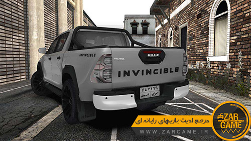 دانلود خودرو 2021 Toyota Hilux invincible برای بازی GTA San Andreas