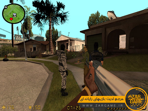دانلود HUD Counter Stike 1.6 برای بازی GTA San Andreas
