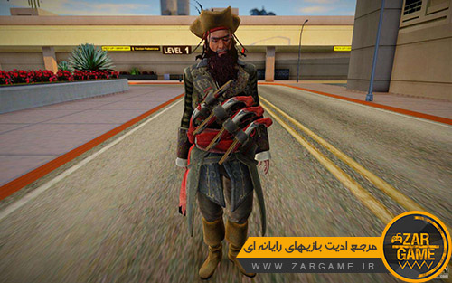 دانلود اسکین دزد دریایی برای بازی GTA San Andreas