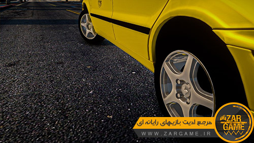 دانلود خودروی تاکسی سمند LX برای بازی GTA San Andreas