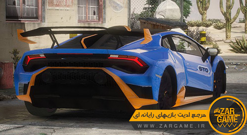 دانلود ماشین Lamborghini Huracan STO 2021 برای بازی GTA V