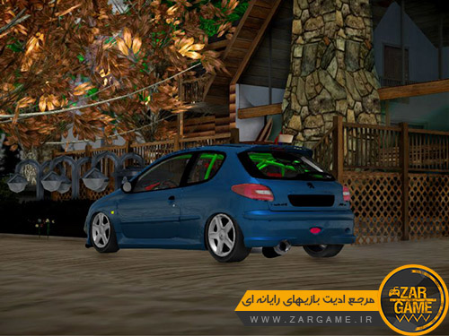 دانلود خودروی پژو 206 RC برای بازی GTA San Andreas