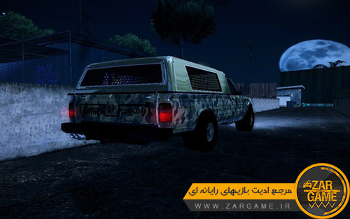 دانلود ماشین نیسان زامیاد نظامی برای بازی GTA San Andreas