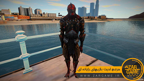 دانلود اسکین شخصیت Saurian از بازی Mortal Kombat X برای بازی GTA San Andreas