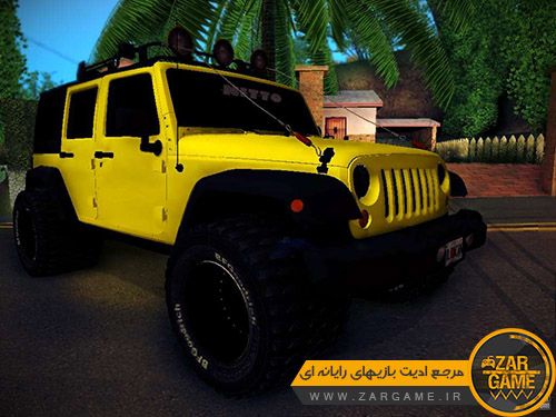 دانلود ماشین Jeep Wrangler 4x4 برای بازی GTA San Andreas