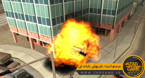 دانلود مود قدرت های آتش سی جی برای بازی GTA 5 (San Andreas)
