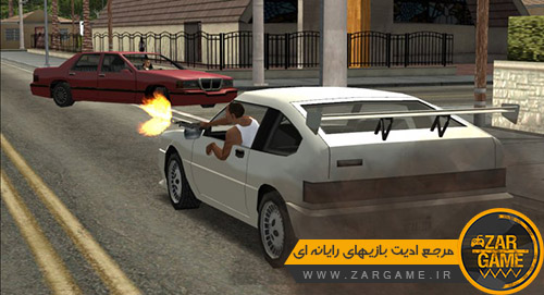 دانلود مود تیراندازی از درون وسایل نقلیه برای بازی GTA 5 (San Andreas)