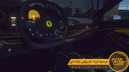 دانلود خودروی 2021 Ferrari F8 Spider برای بازی GTA V