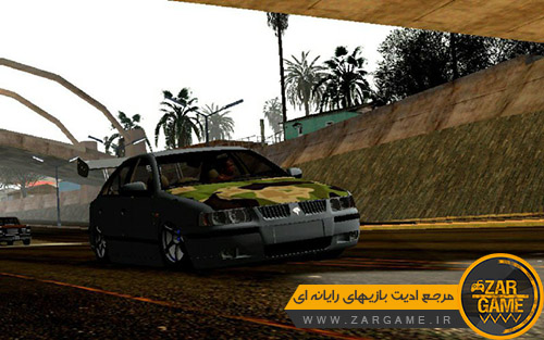 دانلود خودروی سمند LX اسپورت ادیت YASER CV برای بازی GTA San Andreas