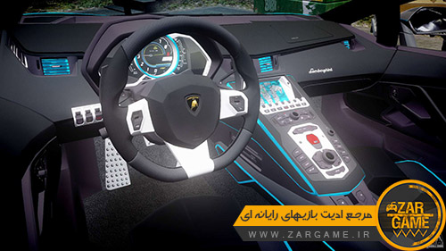دانلود خودروی Lamborghini Aventador TRON Edition برای بازی GTA IV