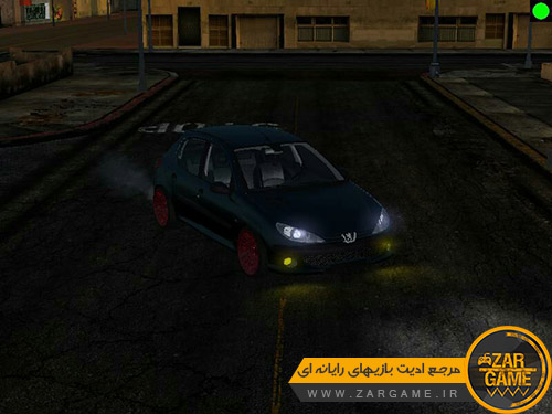 دانلود خودروی پژو 206 هاچبک برای بازی GTA San Andreas