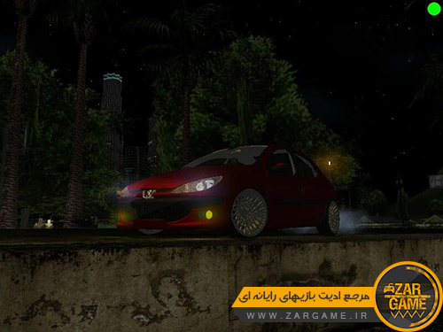 دانلود خودروی پژو 206 هاچبک برای بازی GTA San Andreas
