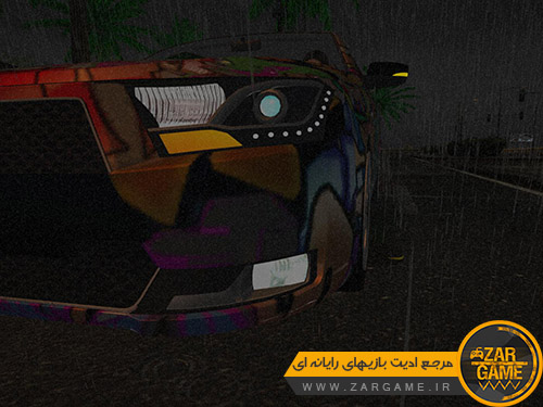 دانلود ماشین دنا با 3 پینت جاب مختلف برای بازی GTA San Andreas